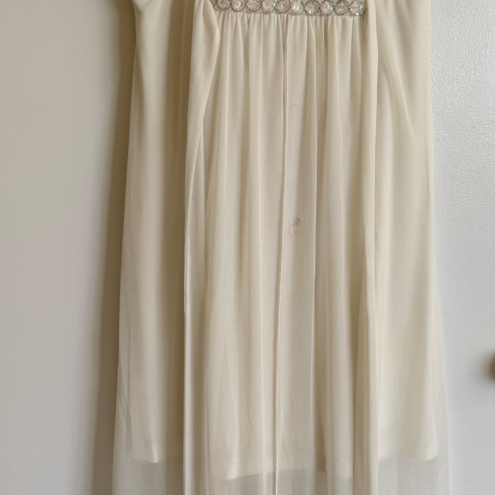 Elegant Cream Kids Dress